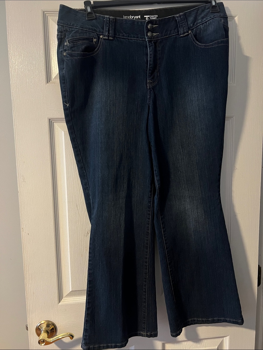 Lane Bryant Dark Indigo Flared Jeans